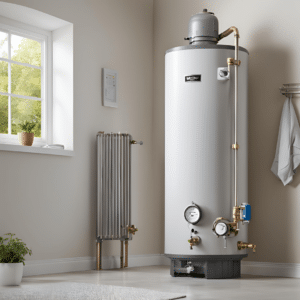 Installation water heater