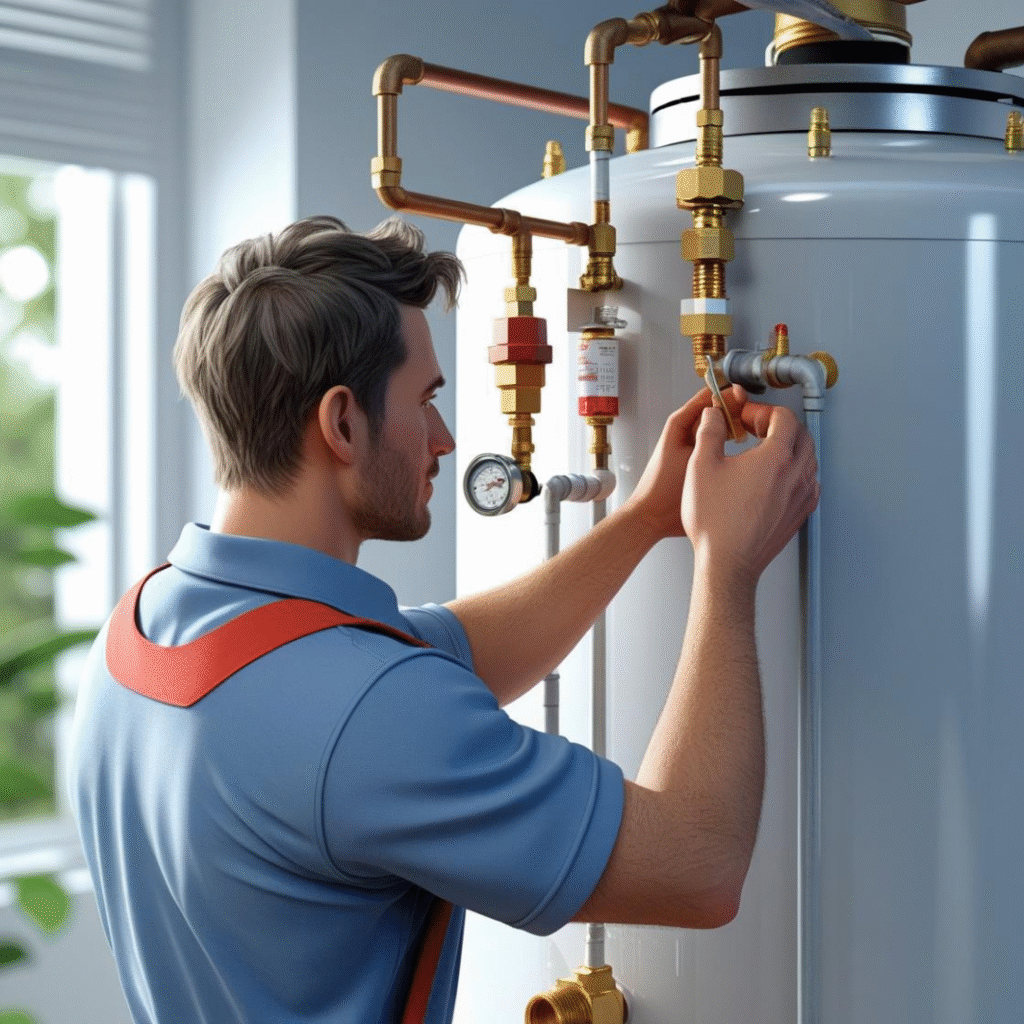 Regular water heater maintenance and repair